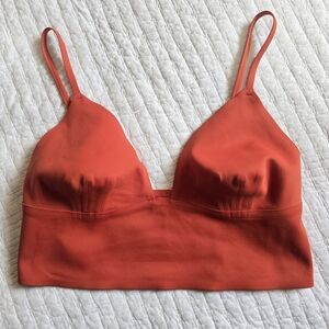 Zara Vibrant Orange Bra